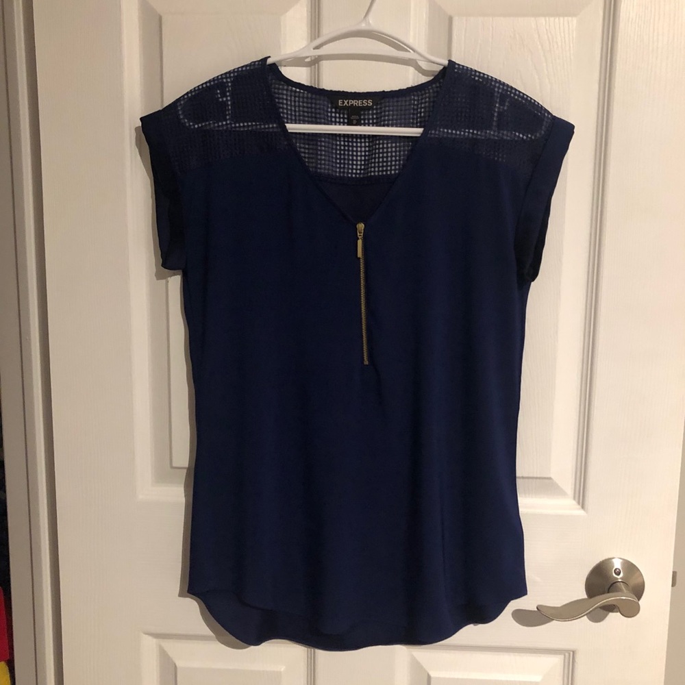 Blue blouse